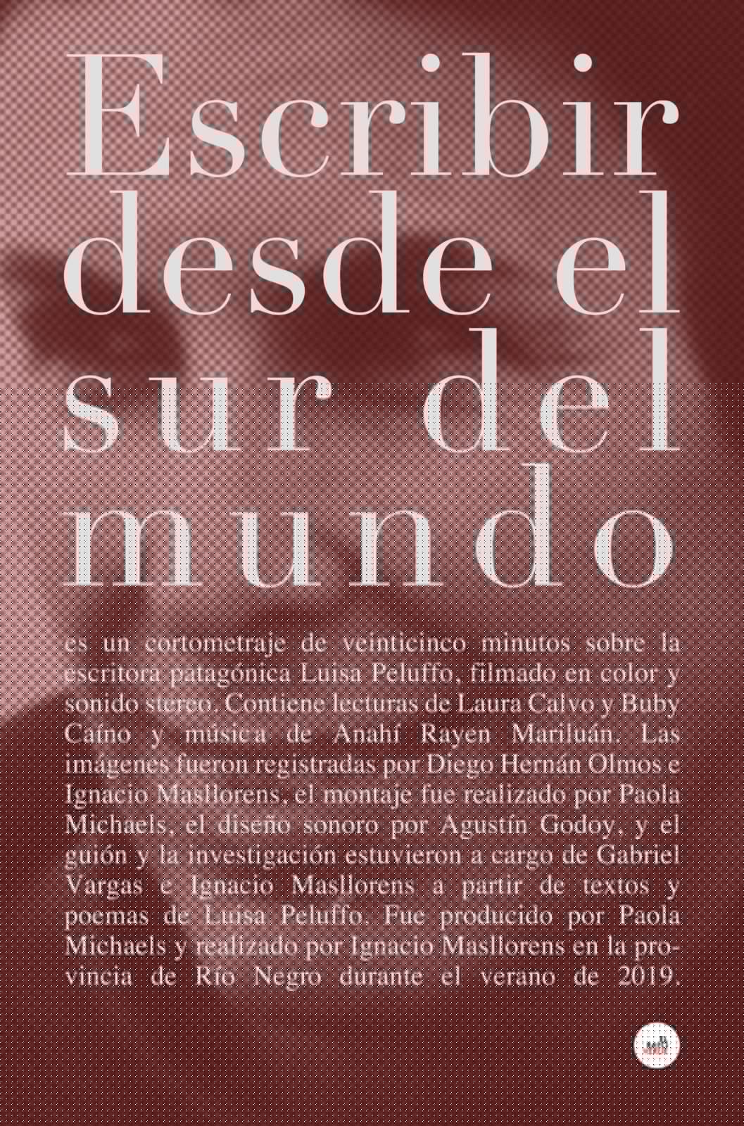 ESCRIBIR DESDE EL SUR DEL MUNDO