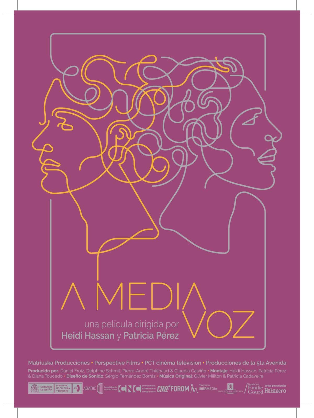 A media voz