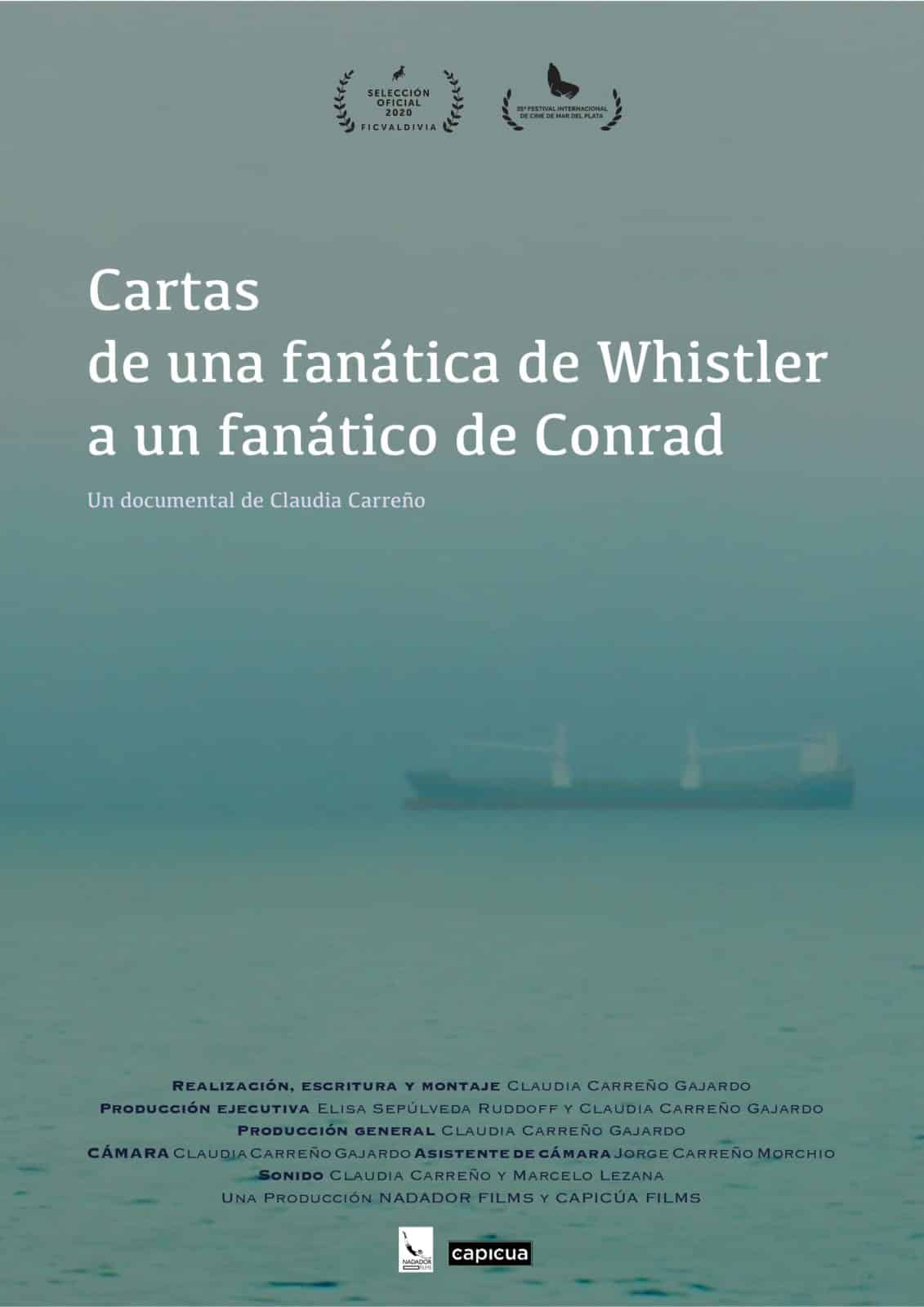 Cartas de una fanática de Whistler a un fanático de Conrad