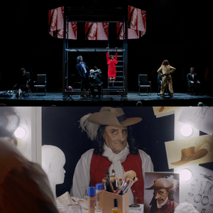 Clin d'œil au théâtre porteño